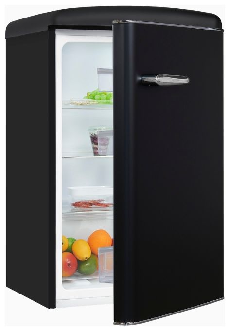 122 l Tischkühlschrank EEK: C 57 kWh Jahr  RKS120-V-H-160C (Schwarz) 