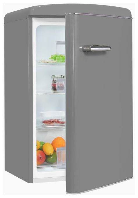 122 l Tischkühlschrank EEK: E 89 kWh Jahr  RKS120-V-H-160E (Rot) 