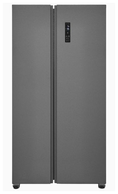 Side-by-Side Kühl-/ Gefrierkombination 291 l / 151 l 230 kWh NoFrost 1770 mm x 910 mm  SBS46-040D (Anthrazit) 