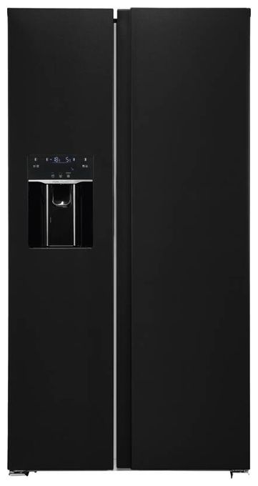Side-by-Side Kühl-/ Gefrierkombination 344 l / 169 l 306 kWh NoFrost 1775 mm x 910 mm  SBS520-CF-040E (Schwarz) 