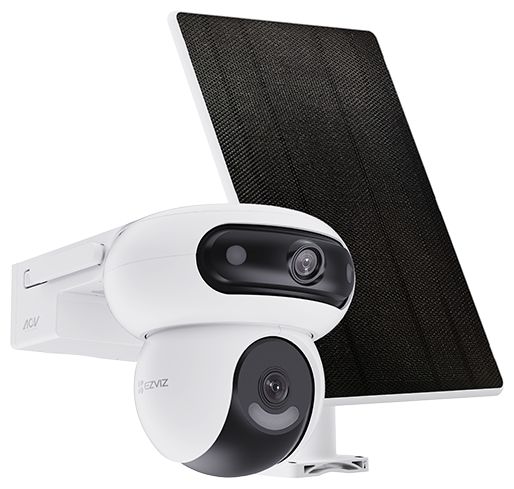 2560 x 1440 Pixel IP-Sicherheitskamera IP65 Außen Nachtsicht  HB90 Dual Kit (Schwarz, Weiß) 