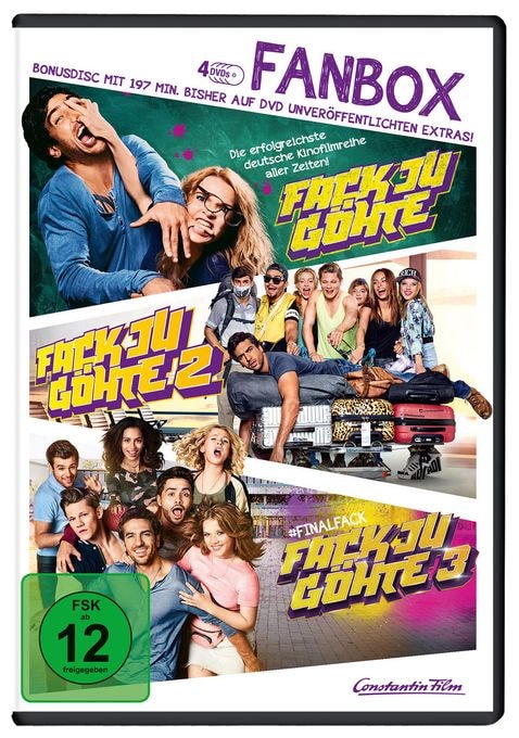 Fack Ju Göhte 1-3 Fanbox (DVD) 