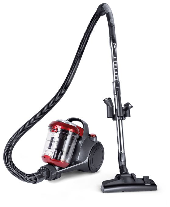 Bodenstaubsauger Beutellos 700 W EPA  BL141 (Anthrazit, Rot) 