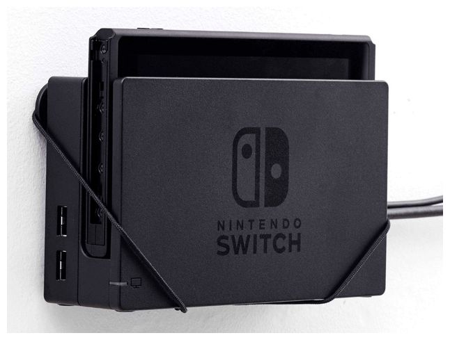 Nintendo Switch  Smart Wall Mount (Schwarz) 
