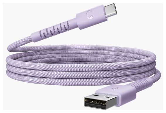 Stecker Rundkabel USB A auf USB C bis 18 W 2 m  2UCC201DL2 (Lila) 