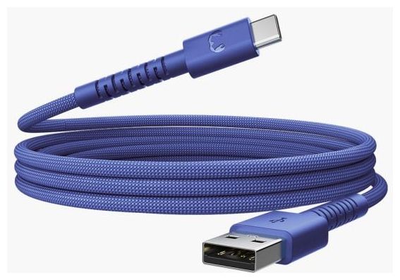 Stecker Rundkabel USB A auf USB C bis 18 W 2 m  2UCC201TB (Blau) 