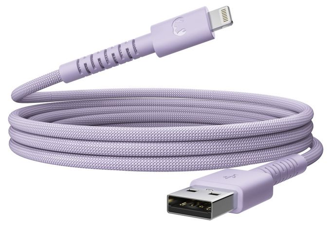 Stecker Rundkabel Lightning auf USB A 2 m  2ULC201DL2 (Violett) 