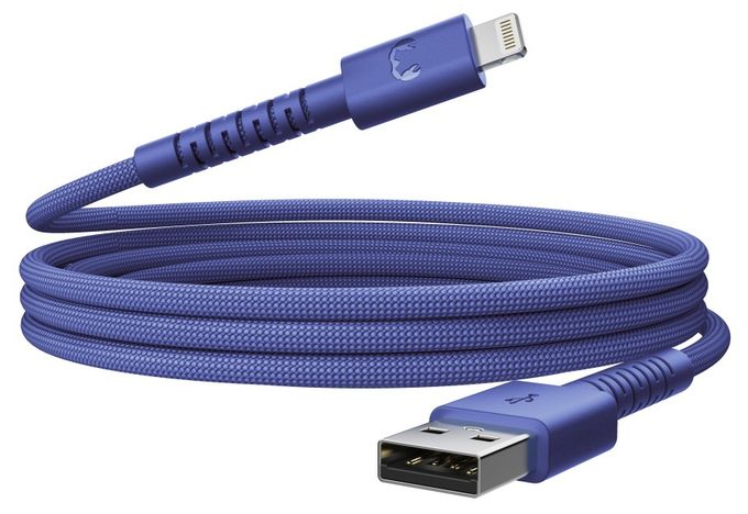 Stecker Rundkabel Lightning auf USB A 2 m  2ULC201TB (Blau) 