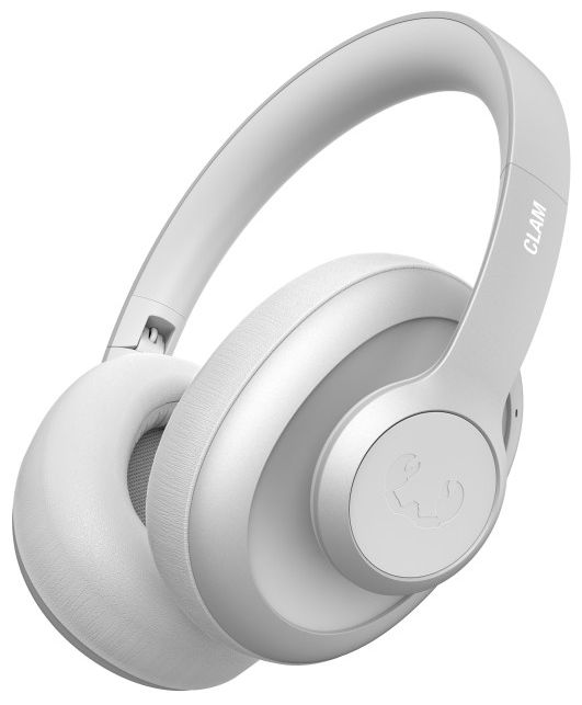 Over Ear Bluetooth Kopfhörer kabellos 60 h Laufzeit USB Typ-C  Clam Ace (Hellgrau) 