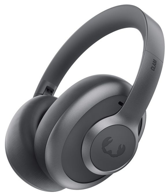 Ohraufliegender Bluetooth Kopfhörer kabellos 80 h Laufzeit USB Typ-C  Clam Blaze 2 (Dunkles Grau) 