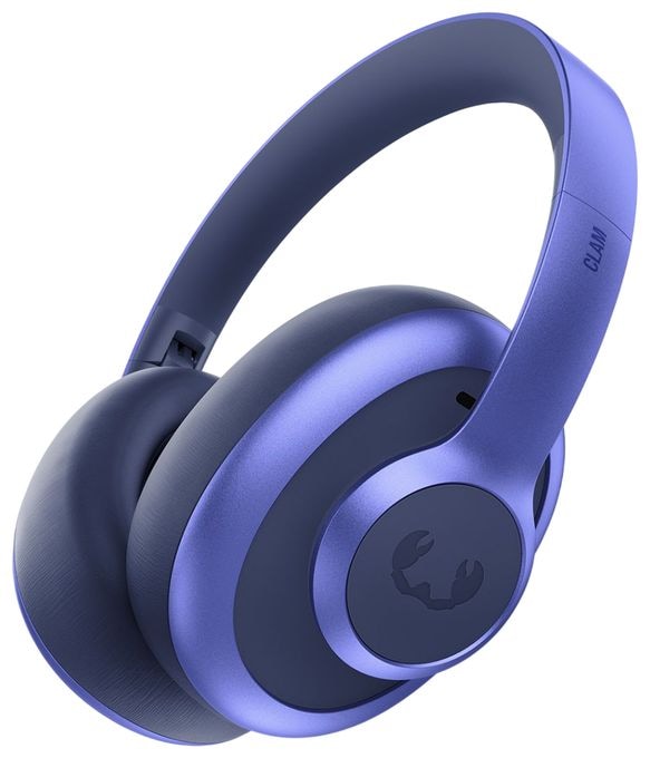 Ohraufliegender Bluetooth Kopfhörer kabellos 80 h Laufzeit USB Typ-C  Clam Blaze 2 (Blau) 