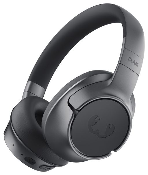Bluetooth Kopfhörer kabellos 50 h Laufzeit  Clam Fuse 2 (Grau) 