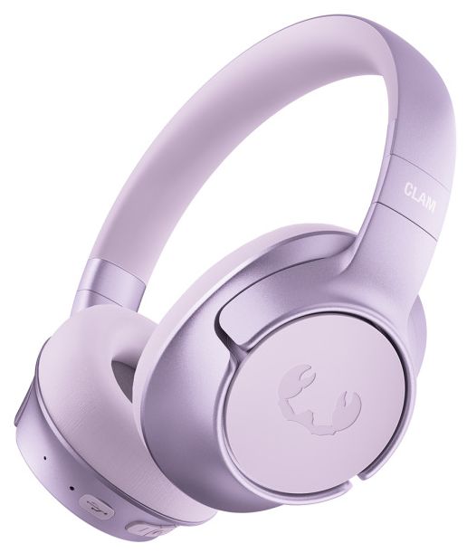 Bluetooth Kopfhörer kabellos 50 h Laufzeit  Clam Fuse 2 (Lila) 