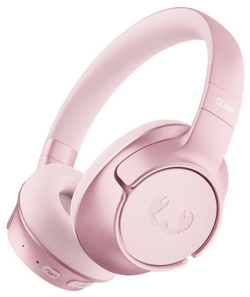 Bluetooth Kopfhörer kabellos 50 h Laufzeit  Clam Fuse 2 (Pink) 