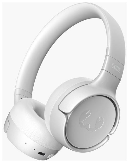 Ohraufliegender Bluetooth Kopfhörer kabellos 30 h Laufzeit USB Typ-C  Code Fuse (Hellgrau) 