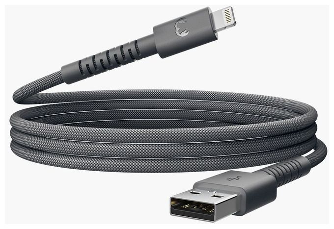 Stecker Lightning auf USB A 0,7 m  FlexWave (Grau) 