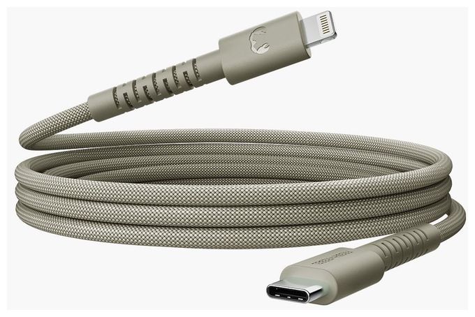 Stecker Rundkabel Lightning auf USB C 2 m  FlexWave (Grün) 