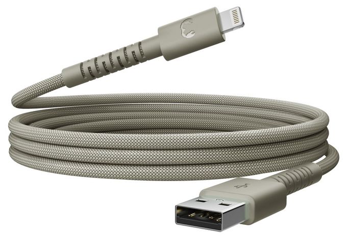 Stecker Rundkabel Lightning auf USB A 2 m  FlexWave (Grün) 