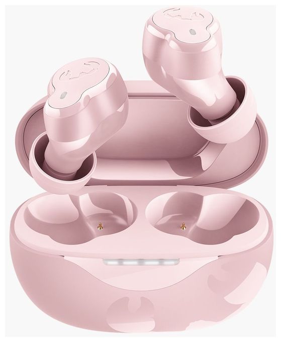 In-Ear Bluetooth Kopfhörer kabellos 7 h Laufzeit USB Typ-C  Twins Breez (Pink) 