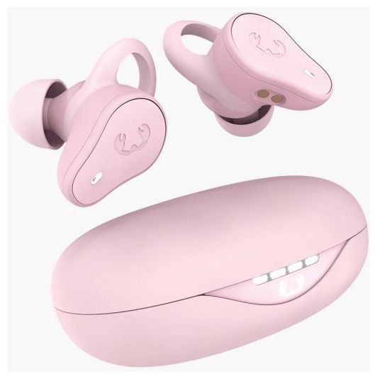 In-Ear Bluetooth Kopfhörer Kabellos TWS 6 h Laufzeit IPX4  Twins Move (Pink) 