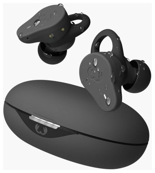 In-Ear Bluetooth Kopfhörer kabellos 9 h Laufzeit IP57  Twins Rush (Grau) 
