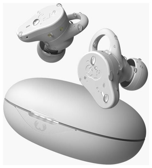 In-Ear Bluetooth Kopfhörer kabellos 9 h Laufzeit IP57  Twins Rush (Grau) 