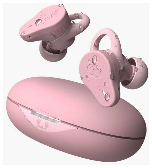 In-Ear Bluetooth Kopfhörer kabellos 9 h Laufzeit IP57  Twins Rush (Pink) 