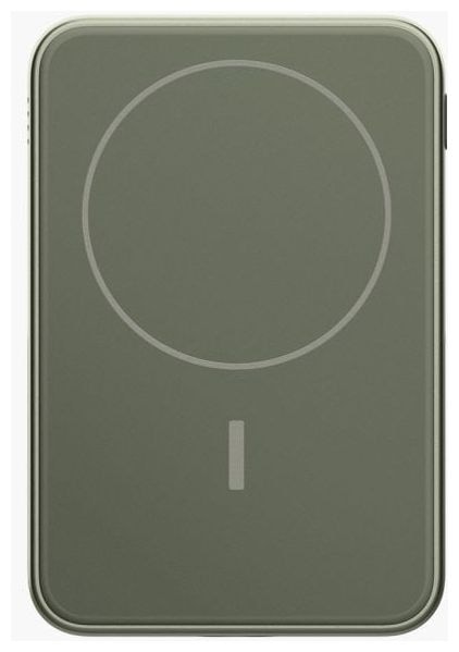 5000 mAh Powerbank USB Typ-C Kabelloses Laden  Wireless Magnetic (Grün) 