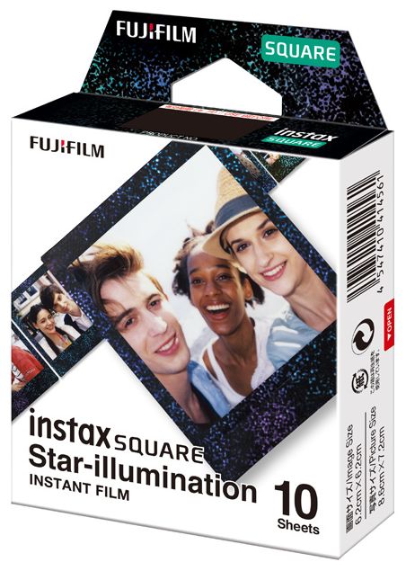 Instax Film 10 Shots SQUARE - Star Illumi 