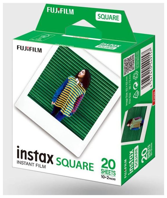 Instax Film 20 Shots SQUARE 