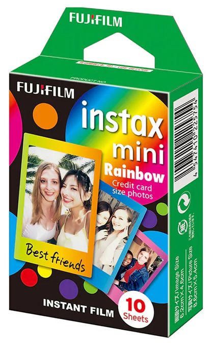 Instax Film mini 10 Shots - Rainbow 