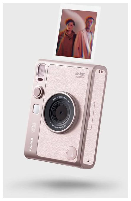 62 x 46 mm Sofortbild Kamera  Instax Mini Evo (Rose) 