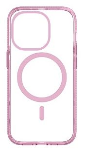 Cover für Apple iPhone 15  20691 Fun (Pink, Transparent) 