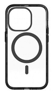 Cover für Apple iPhone 15 Pro (Schwarz, Transparent) 20705 