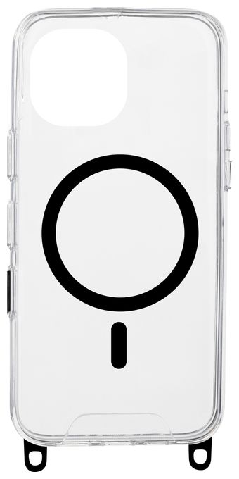 Cover für Apple iPhone 16 Pro Max (Schwarz, Transparent) 21293 