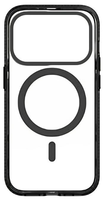 Cover für Apple iPhone 17 Air (Schwarz, Transparent) 21476 