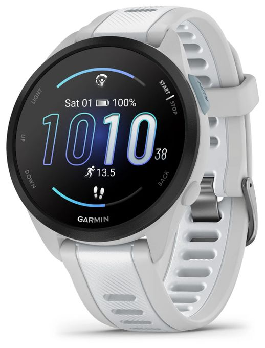 Digital 43 mm Smartwatch Rund  Forerunner 165 (Grau) 