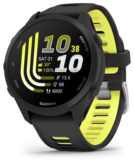 Digital 30 mm Smartwatch Rund  Forerunner 170 (Schwarz) 