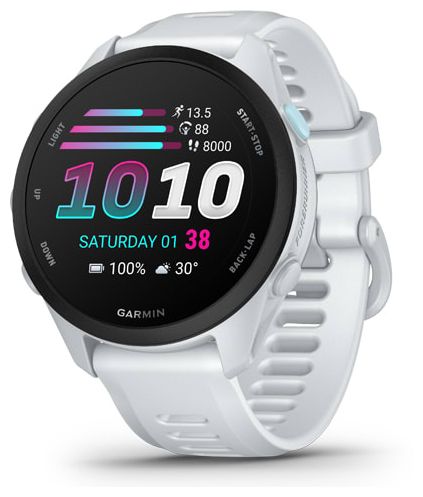Digital 30 mm Smartwatch Rund  Forerunner 70 (Weiß) 