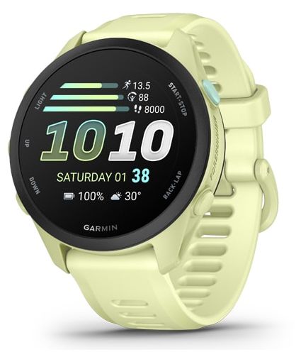 Digital 30 mm Smartwatch Rund  Forerunner 70 (Limette) 
