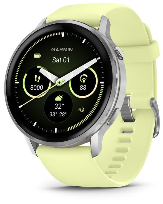 Digital 45 mm Smartwatch Rund 600 h  Venu 4 (Silber) 