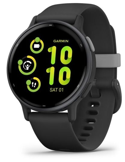 Digital 42 mm  Smartwatch Rund 264 h  Vivoactive 5 (Schwarz) 