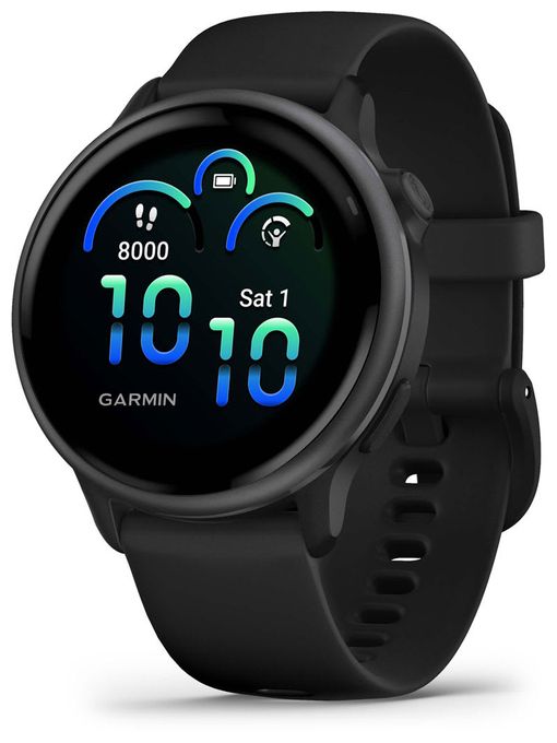 Digital 42 mm  Smartwatch Rund 264 h  Vívoactive 6 (Schwarz) 