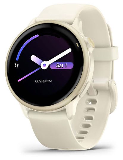 Digital 42 mm  Smartwatch Rund 264 h  Vívoactive 6 (Weiß) 