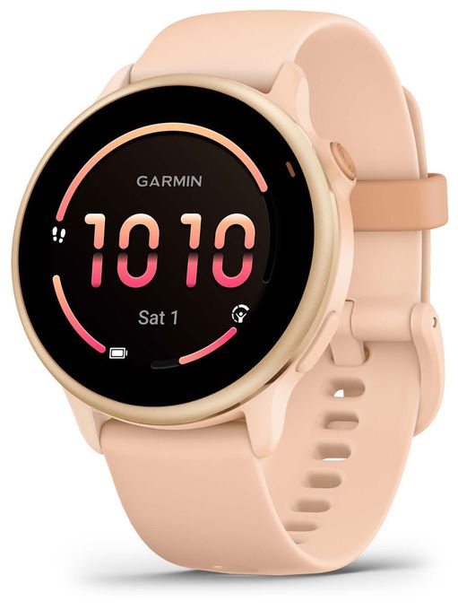 Digital 42 mm  Smartwatch Rund 264 h  Vívoactive 6 (Pink) 