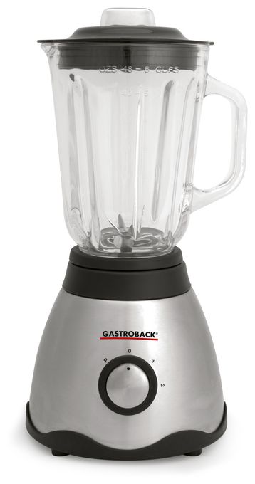 1,5 l Standmixer 2 Geschwindigkeiten 850 W  40999 Vital Mixer (Schwarz, Edelstahl) 
