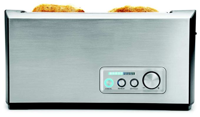 Toaster 1500 W 2 Scheibe(n) 9 Stufen  42398 Design Classic (Schwarz, Edelstahl) 