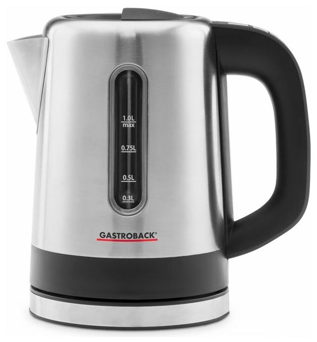 1,0 l Wasserkocher 2200 W  42435 Design (Schwarz, Edelstahl) 