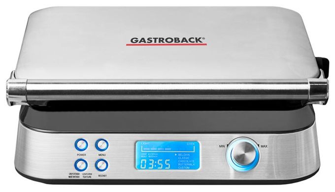 Waffeleisen Rechteckig für 2 Waffel(n) 1600 W 42449 Advanced Control Black Edition 