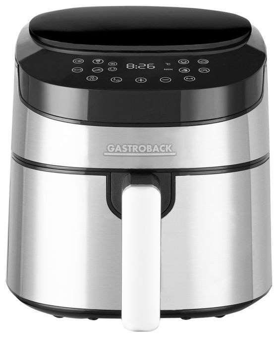 Heißluftfritteuse 3,7 l 1300 W  42582 Air Pro (Schwarz, Edelstahl) 